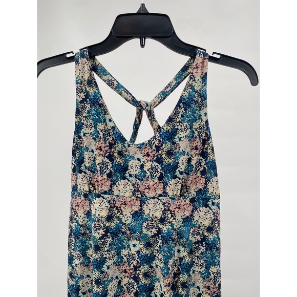 Patagonia Dress Women's Small Magnolia‎ Floral Print Cross Back Sleeveless - Picture 3 of 8